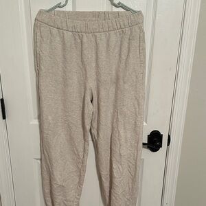 Hollister Cream Track Pants